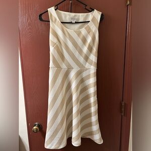 Kasper striped dress 2P